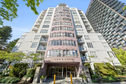 Aerial View of 1208 3455 Ascot Place, Vancouver, BC