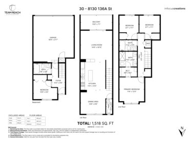 Outdoor Deck Photo of 30 8130 136a Street, Surrey, BC
