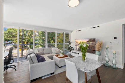 Kitchen Island Photo of 201 499 Pacific Street, Vancouver, BC