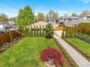 Aerial View of 627 E 30th Avenue, Vancouver, BC