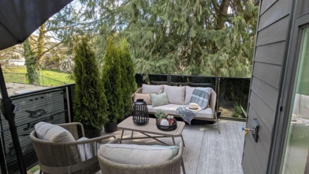 Backyard Photo of 7 339 Keary Street, New Westminster, BC