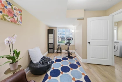 Basement Recreation Room Photo of 57 6498 Southdowne Place, Chilliwack, BC