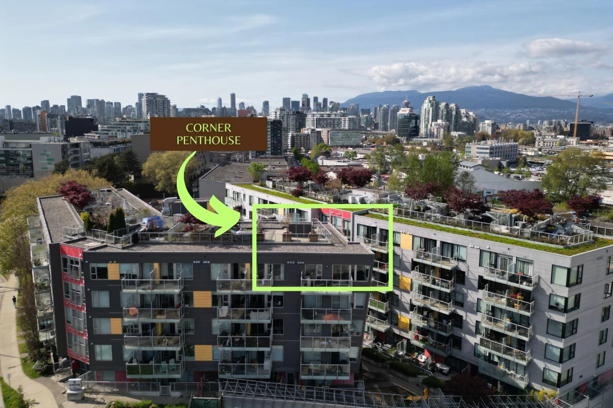 Exterior Rear Photo of 613 417 Great Northern Way, Vancouver, BC