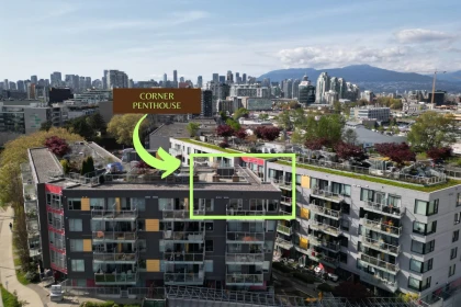 Exterior Rear Photo of 613 417 Great Northern Way, Vancouver, BC