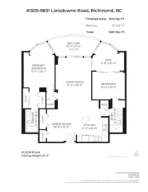 Playground / Recreational Area Near 1505 8831 Lansdowne Road, Richmond, BC