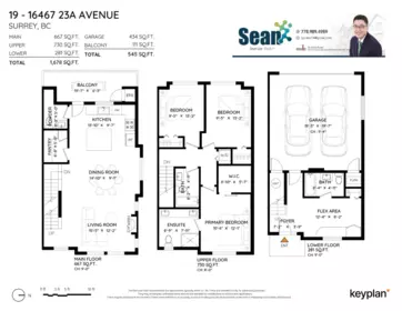 19 16467 23a Avenue, Surrey, BC, Surrey — Townhouse for sale