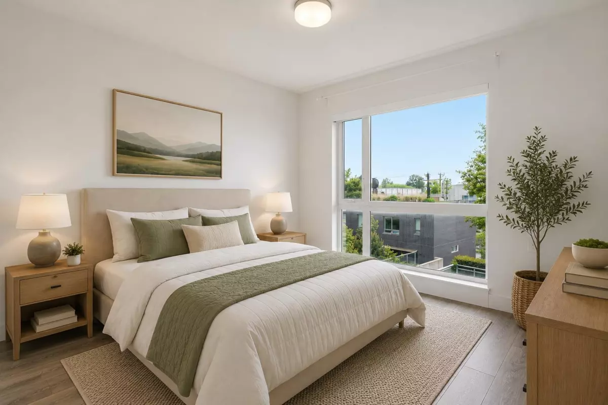 Living Room Photo of 515 8580 River District Crossing, Vancouver, BC