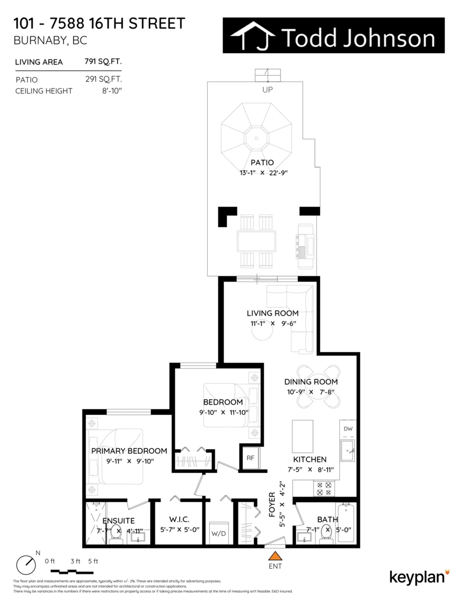 Exterior Rear Photo of 101 7588 16th Street, Burnaby, BC
