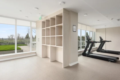 Garage Interior Photo of 413 9675 King George Boulevard, Surrey, BC