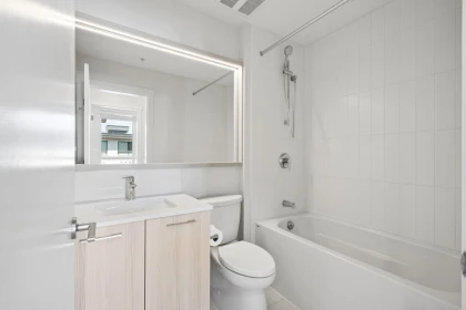 Powder Room Photo of 617 721 Anskar Court, Coquitlam, BC