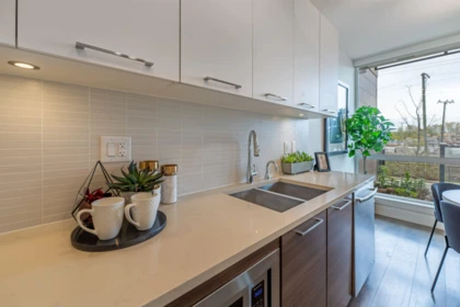 Kitchen Photo of 1 8599 River District Crossing, Vancouver, BC