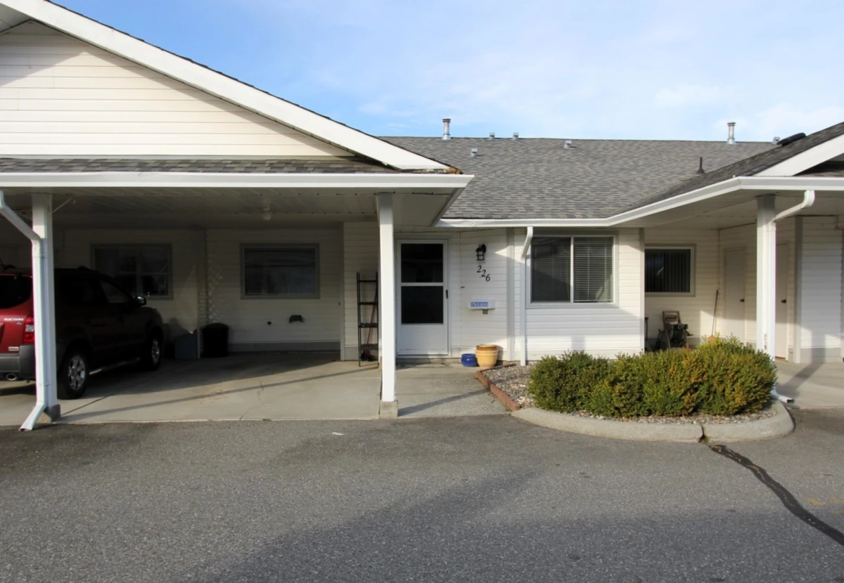 Exterior Rear Photo of 226 7610 Evans Road, Chilliwack, BC