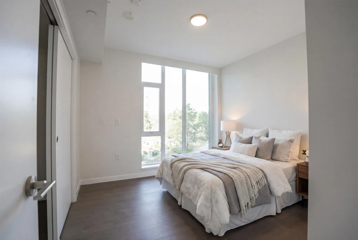 Living Room Photo of 909 7418 Paulson Street, Vancouver, BC