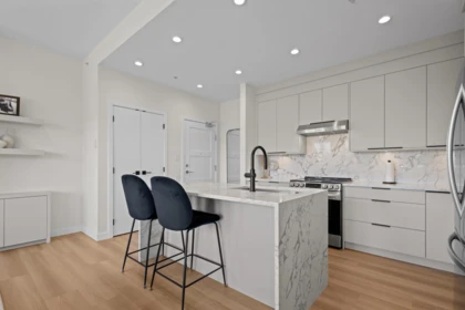 Kitchen Island Photo of 415 555 Foster Avenue, Coquitlam, BC
