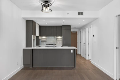 Kitchen Island Photo of 217 288 W 1st Avenue, Vancouver, BC