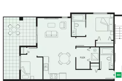 Basement Recreation Room Photo of 303 4882 Slocan Street, Vancouver, BC