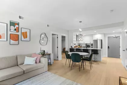 Kitchen Island Photo of 208 22265 Dewdney Trunk Road, Maple Ridge, BC
