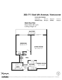Swimming Pool Photo of 303 711 E 6th Avenue, Vancouver, BC
