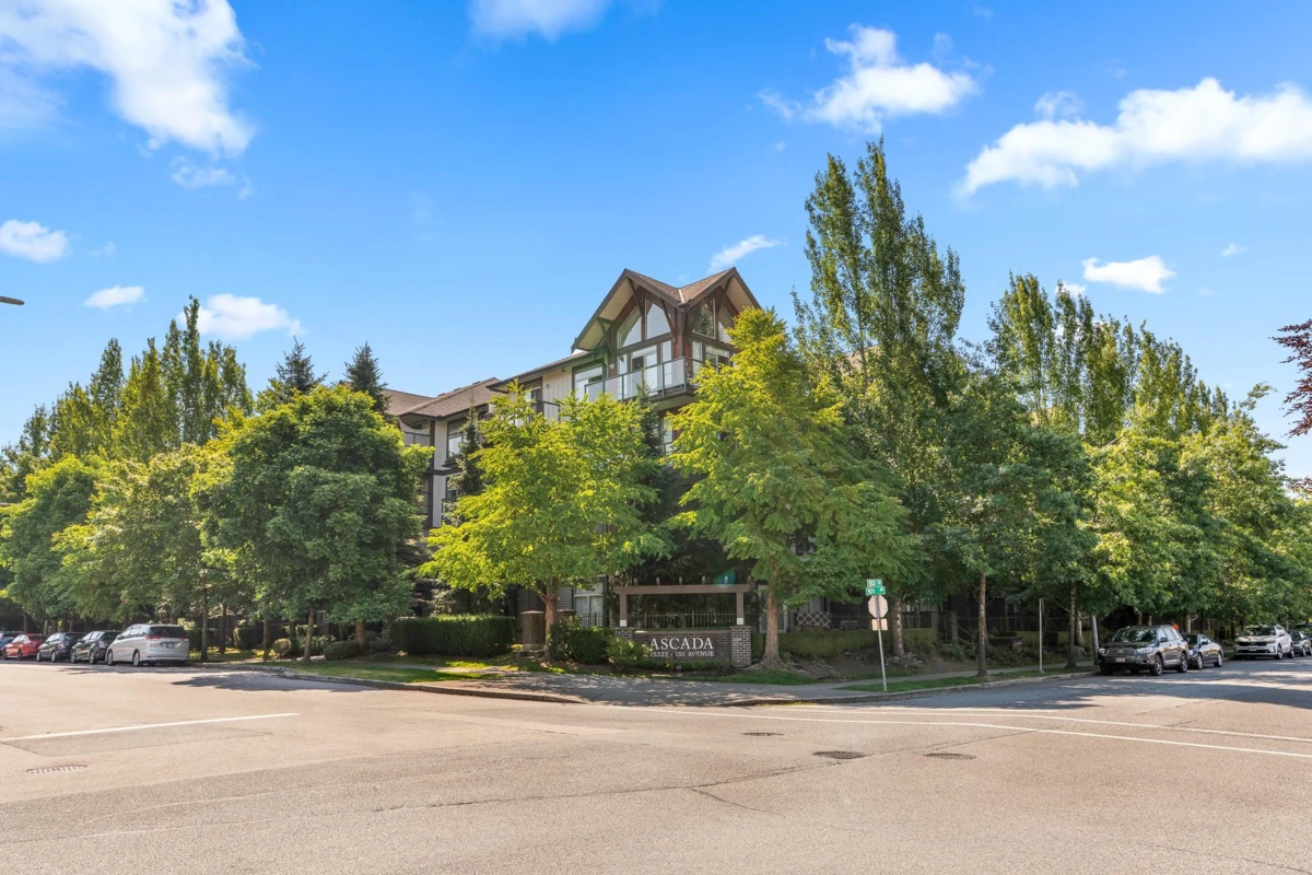 Exterior Rear Photo of 111 15322 101 Avenue, Surrey, BC