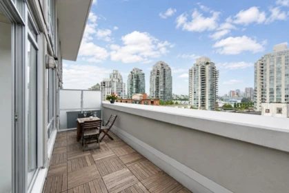 Outdoor Deck Photo of 801 919 Station Street, Vancouver, BC