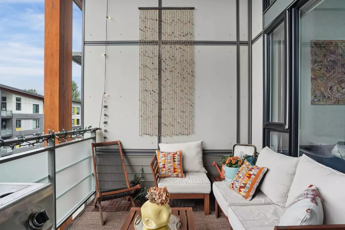 Family Room Photo of 412 3163 Riverwalk Avenue, Vancouver, BC
