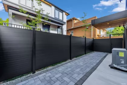 Backyard Photo of 1 6388 Argyle Street, Vancouver, BC