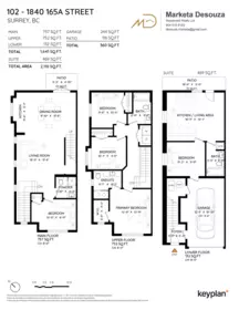 Kitchen Photo of 102 1840 165a Street, Surrey, BC