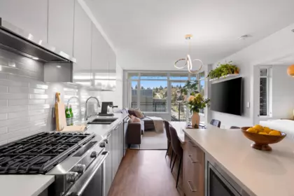 Family Room Photo of 803 258 Nelson's Court, New Westminster, BC