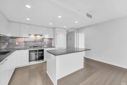 Kitchen Island Photo of 1107 3699 Sexsmith Road, Richmond, BC