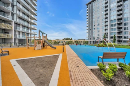 Outdoor Deck Photo of 1107 3699 Sexsmith Road, Richmond, BC