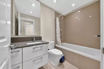 Basement Recreation Room Photo of 115 5687 Gray Avenue, Vancouver, BC