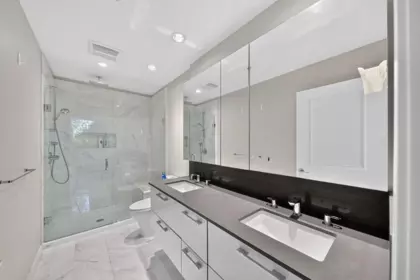 Powder Room Photo of 115 5687 Gray Avenue, Vancouver, BC