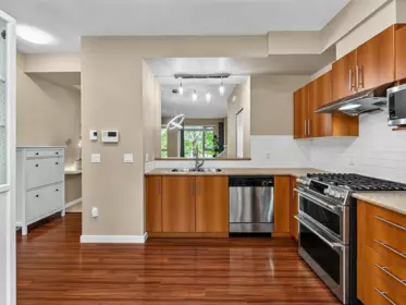 Dining Area Photo of 122 9229 University Crescent, Burnaby, BC
