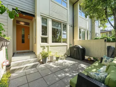 Exterior Rear Photo of 122 9229 University Crescent, Burnaby, BC