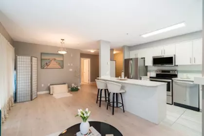 Kitchen Island Photo of 103 12238 224 Street, Maple Ridge, BC
