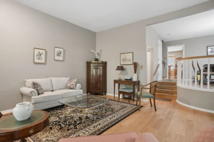 Aerial View of 7561 Manitoba Street, Vancouver, BC