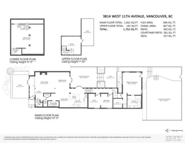 Outdoor Patio Photo of 3814 W 11 Avenue, Vancouver, BC