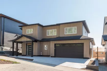 Exterior Rear Photo of 3550 Monson Crescent, Coquitlam, BC