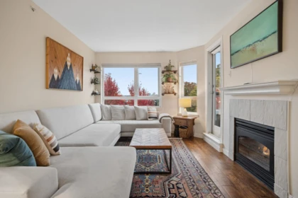 Living Room Photo of 305 1707 Charles Street, Vancouver, BC