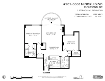 Swimming Pool Photo of 909 6088 Minoru Boulevard, Richmond, BC