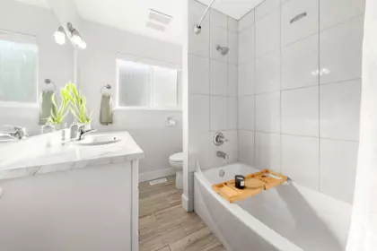 Powder Room Photo of 1147 Deep Cove Road, North Vancouver, BC