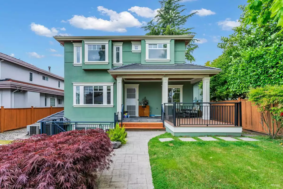 Aerial View of 6562 Fremlin Street, Vancouver, BC