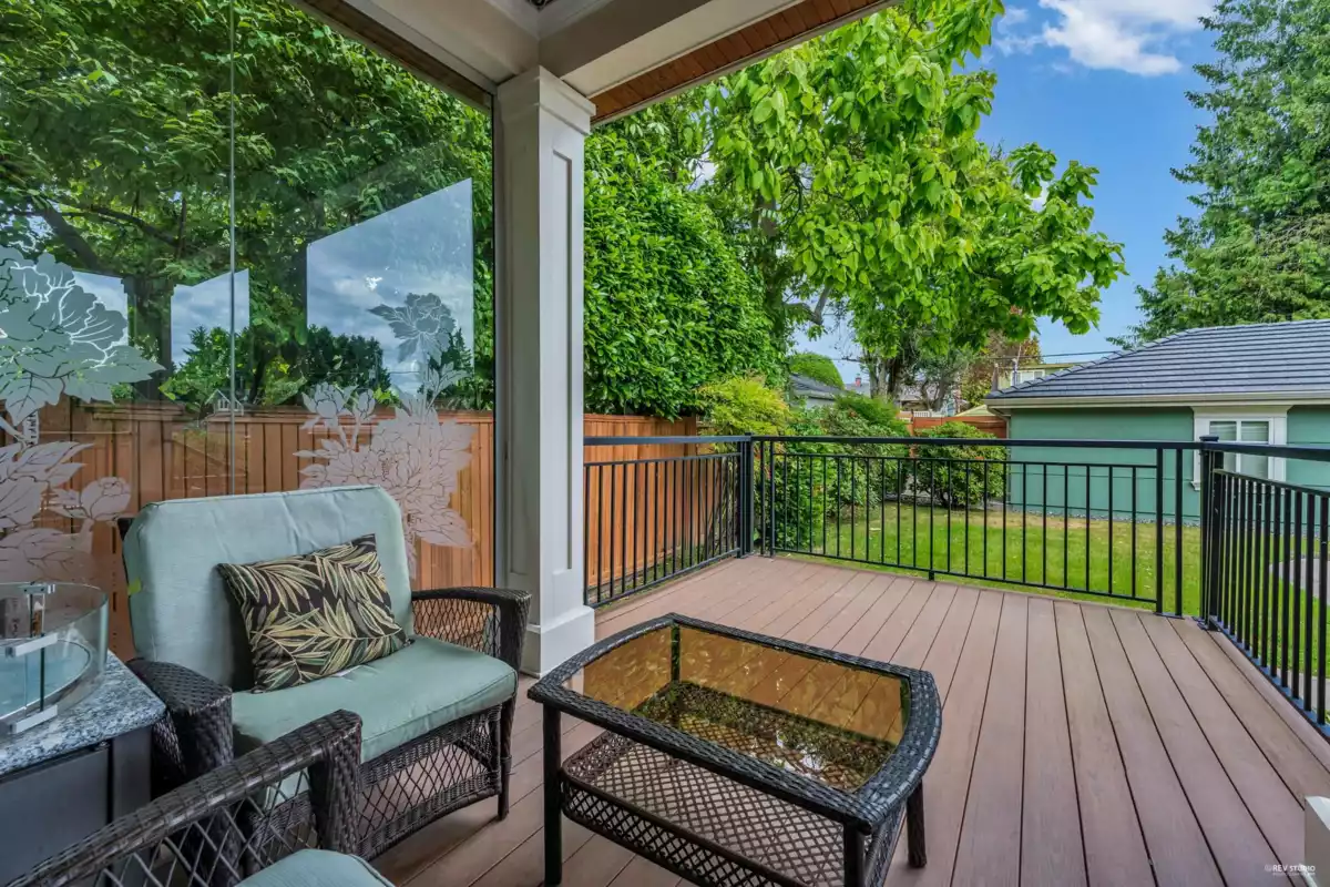 Backyard Photo of 6562 Fremlin Street, Vancouver, BC