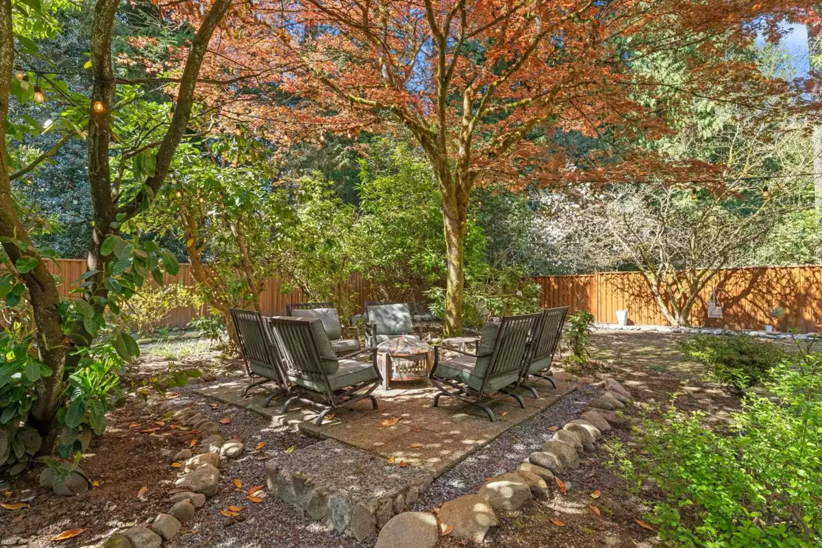 Backyard Photo of 4869 Capilano Road, North Vancouver, BC