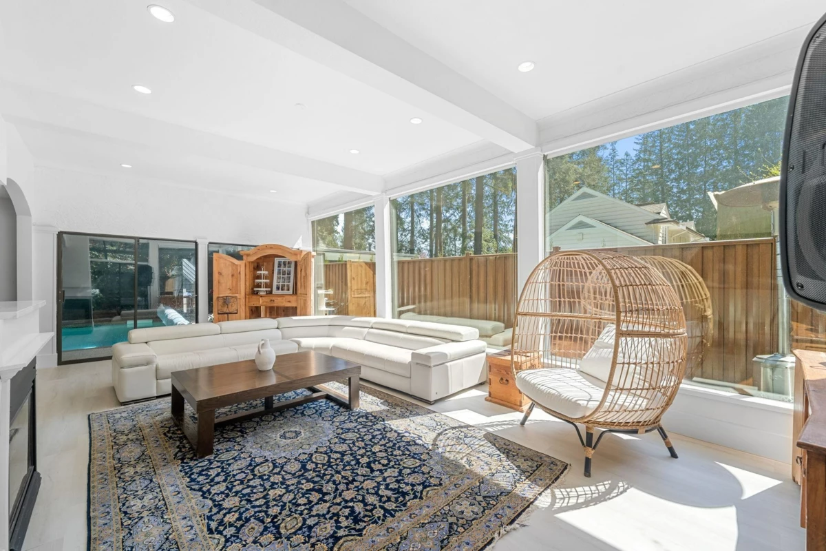 Exterior Rear Photo of 4869 Capilano Road, North Vancouver, BC