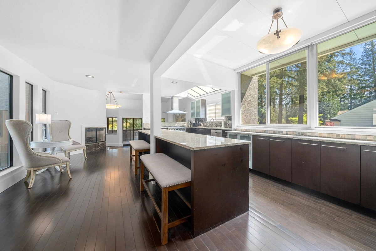 Living Room Photo of 4869 Capilano Road, North Vancouver, BC