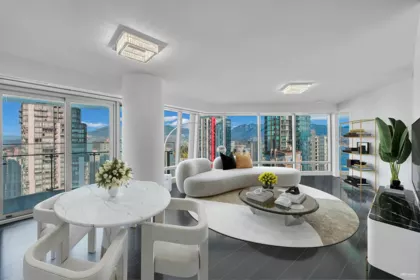 Kitchen Photo of 3005 1151 W Georgia Street, Vancouver, BC
