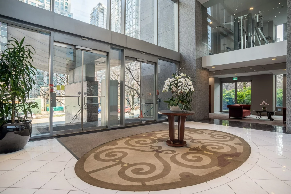 Bedroom 2 Photo of 2503 1288 W Georgia Street, Vancouver, BC