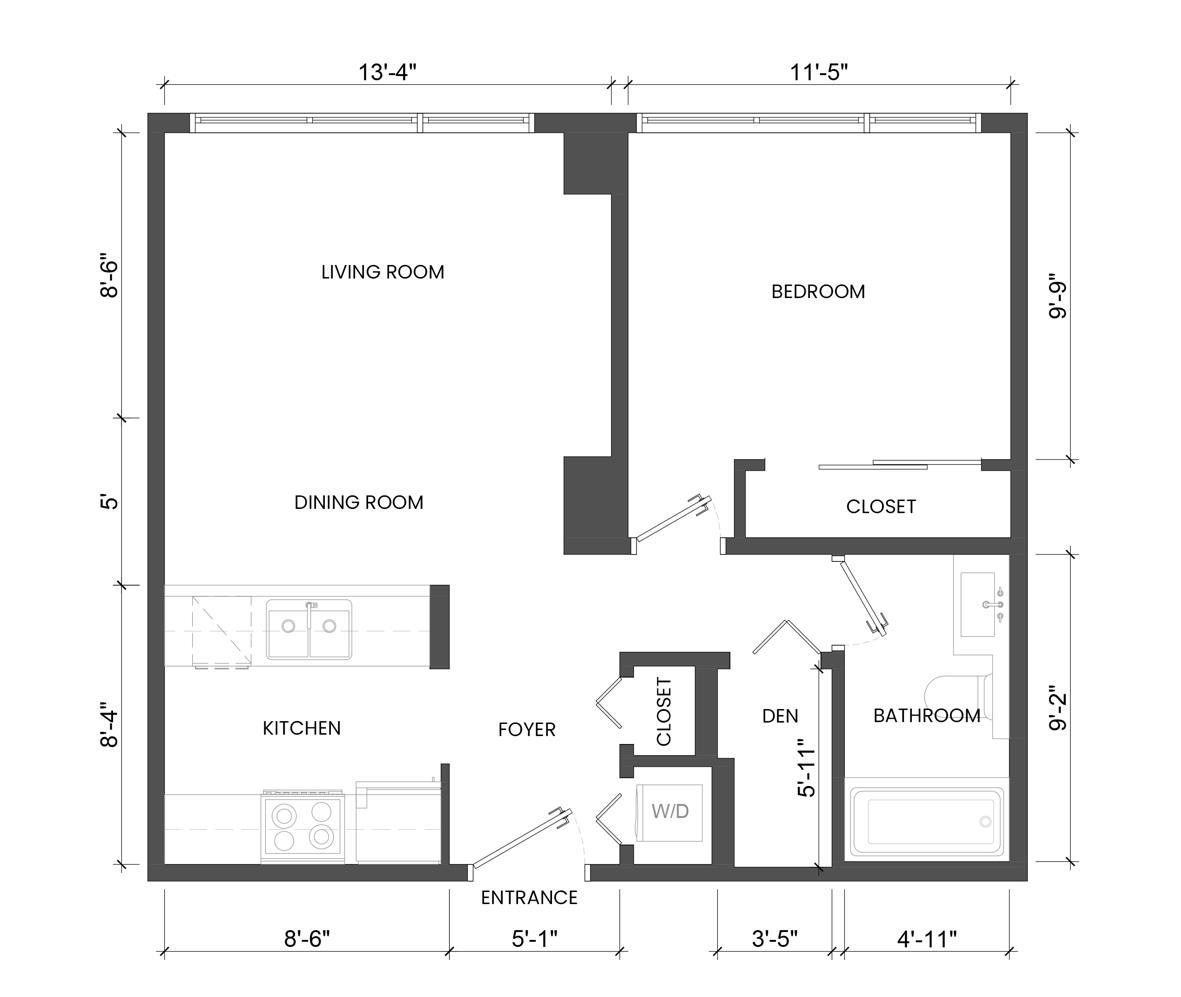 Bedroom 4 Photo of 2503 1288 W Georgia Street, Vancouver, BC