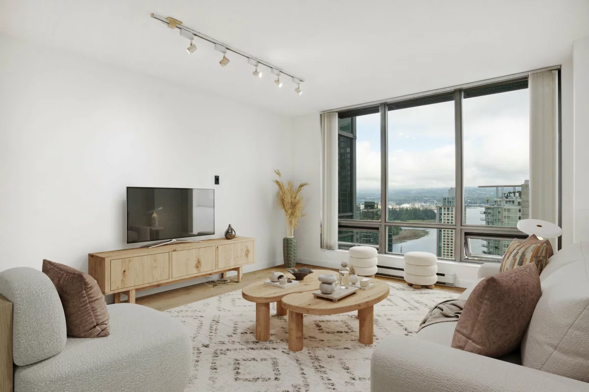 Exterior Front Photo of 2503 1288 W Georgia Street, Vancouver, BC